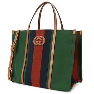 Gucci GG Bag green Interlocking Tote